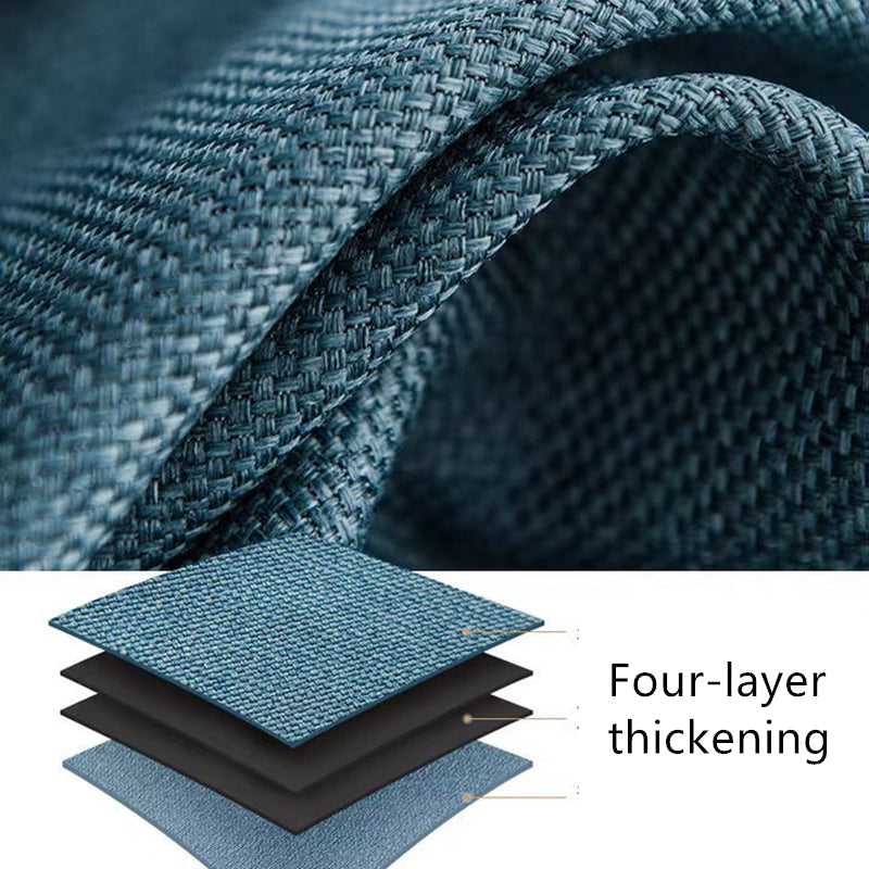 LumaNest Cotton Curtains With Blackout For Bedroom Windows | Temsk