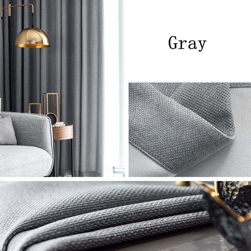 LumaNest Cotton Curtains With Blackout For Bedroom Windows | Temsk