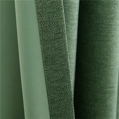 LumaNest Cotton Curtains With Blackout For Bedroom Windows | Temsk