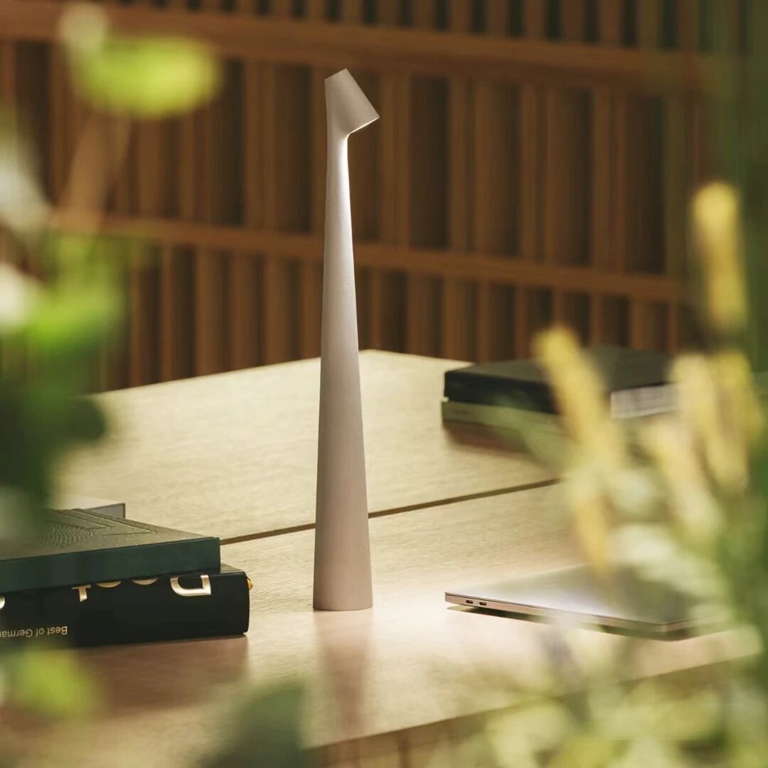 NovaLume Cordless LED Table Lamp for Warm Home Ambiance | Temsk