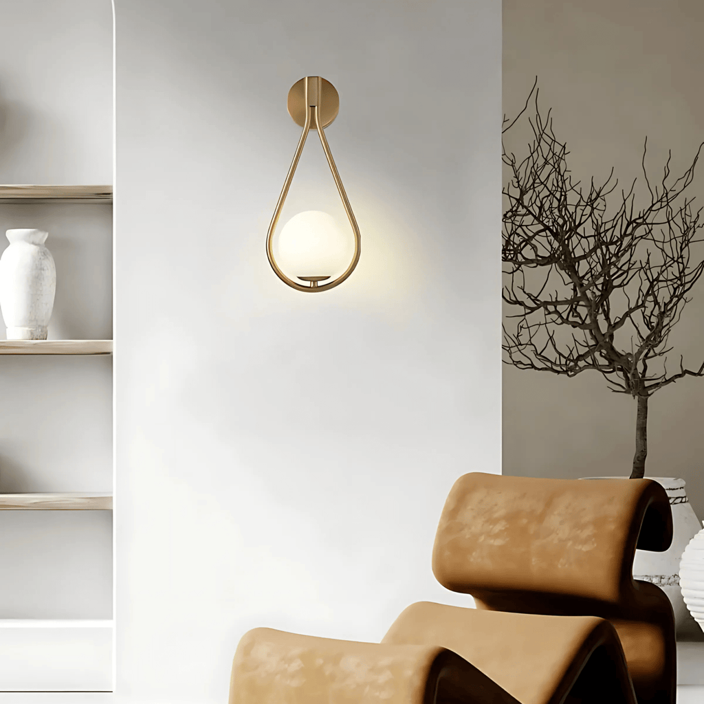 Droplet Wandleuchte, Tropfenförmige moderne Wandlampe für stimmungsvolles Licht | Temsk