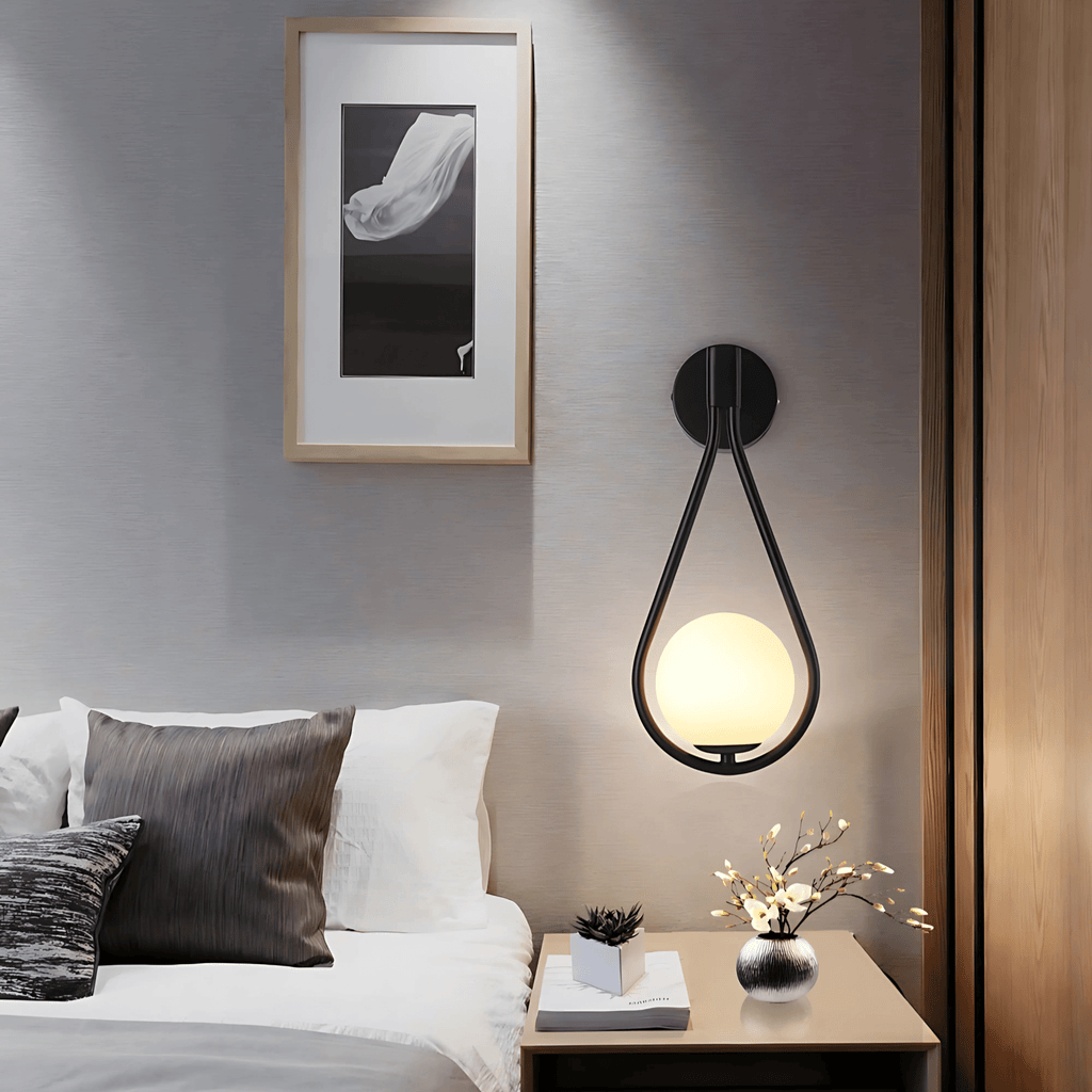 Droplet Wandleuchte, Tropfenförmige moderne Wandlampe für stimmungsvolles Licht | Temsk
