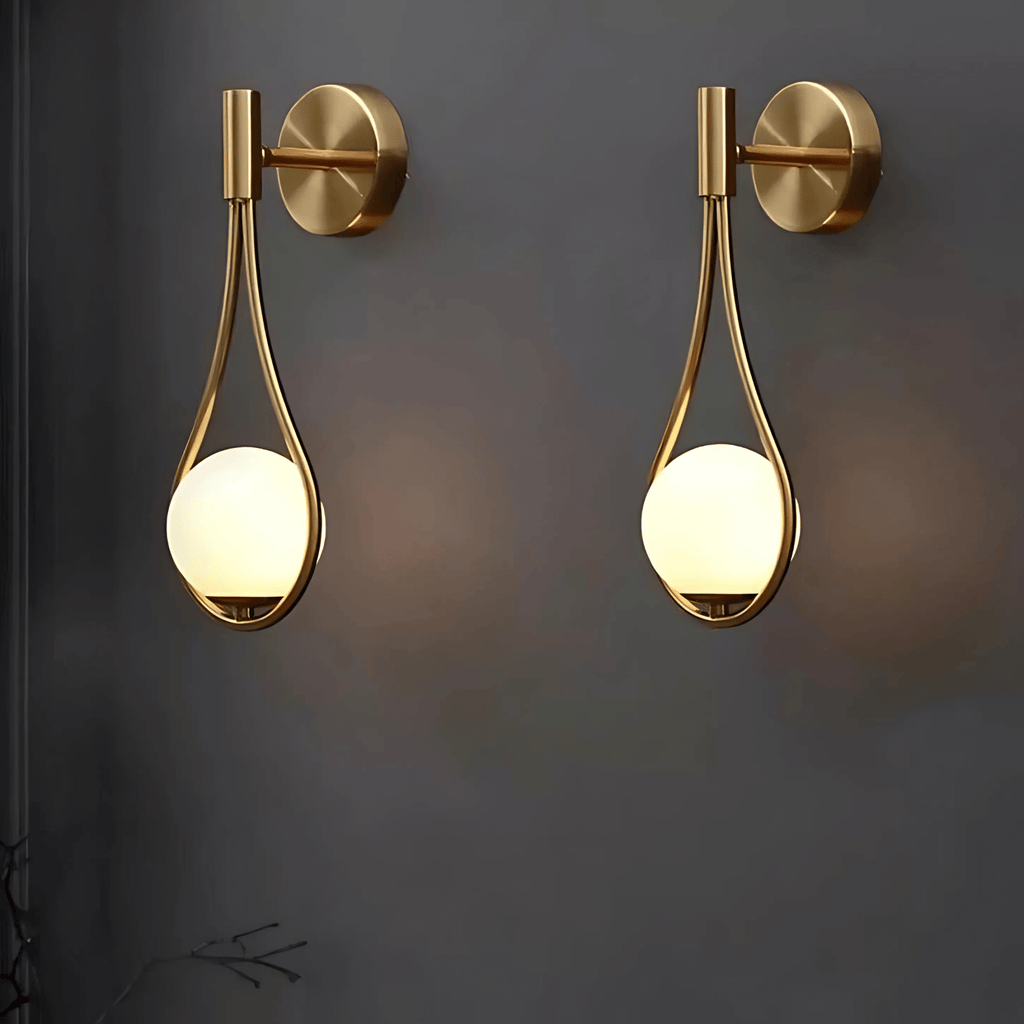 Droplet Wandleuchte, Tropfenförmige moderne Wandlampe für stimmungsvolles Licht | Temsk