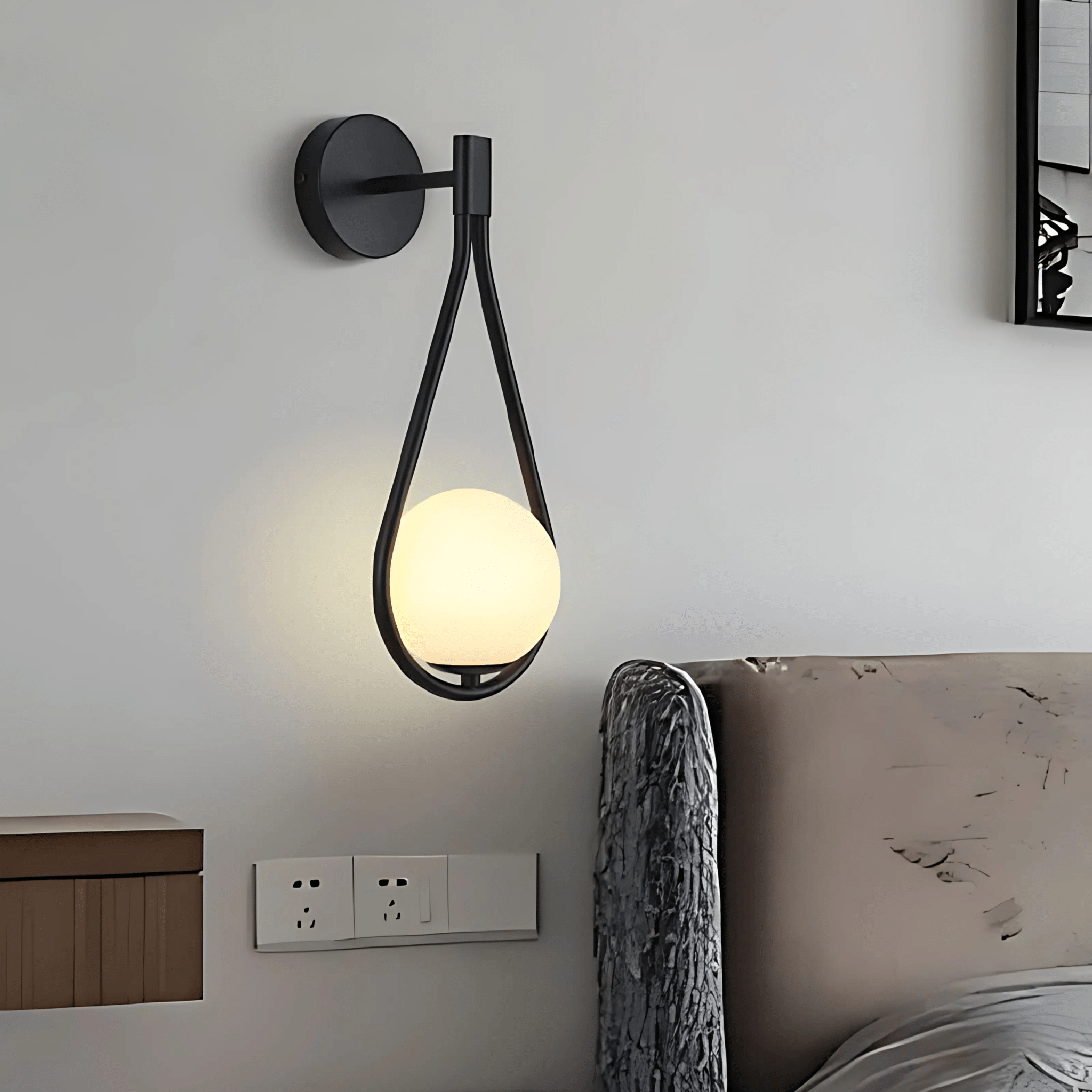 Droplet Wandleuchte, Tropfenförmige moderne Wandlampe für stimmungsvolles Licht | Temsk