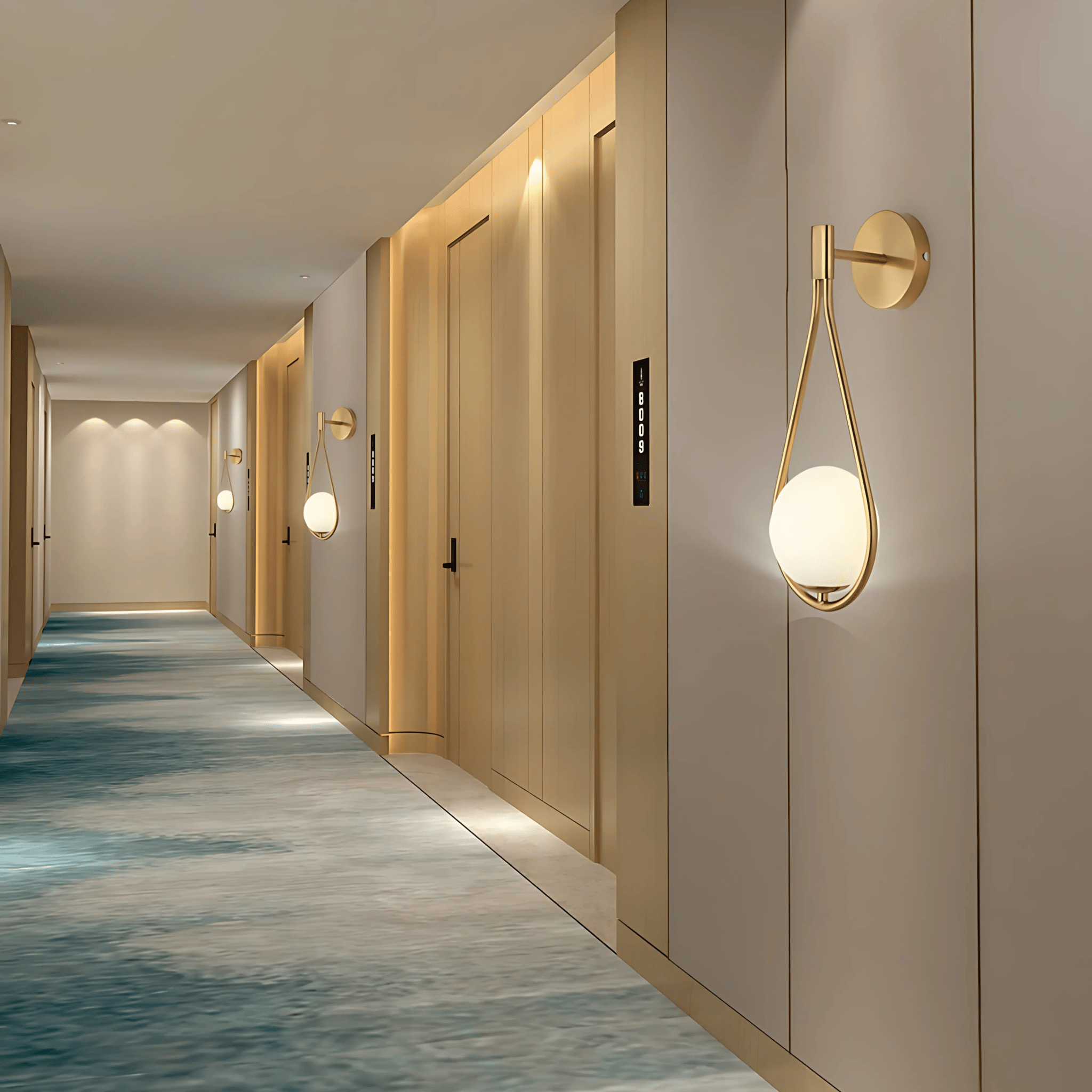 Droplet Wandleuchte, Tropfenförmige moderne Wandlampe für stimmungsvolles Licht | Temsk