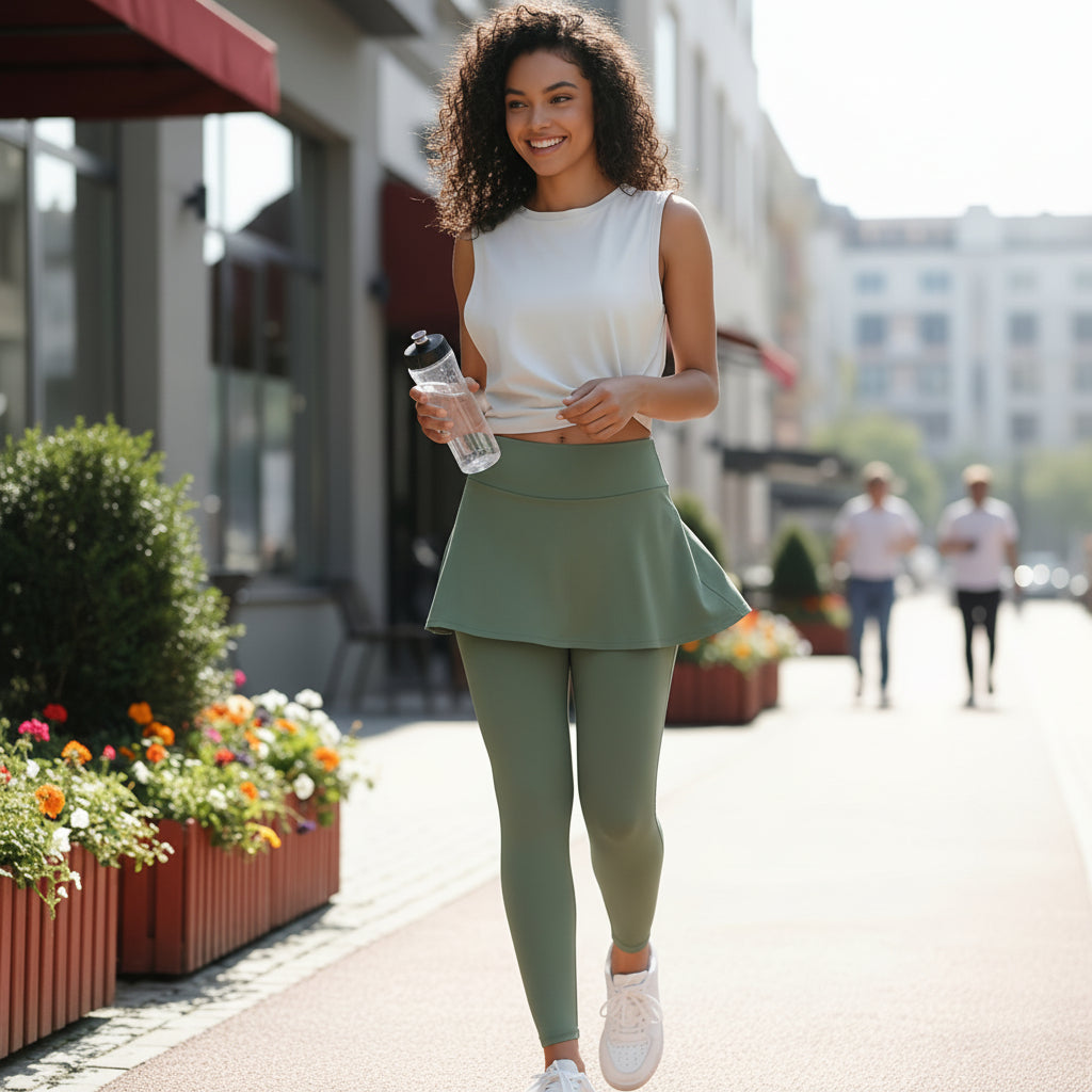 High Waist Yoga Leggings With Stretch Flared Style For Comfort And Everyday Wear | Temsk