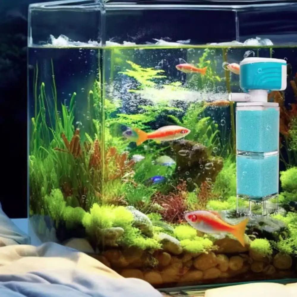 ClearWave Pro 5-In-1 Aquarium Filter System For Crystal Clear Water | Temsk