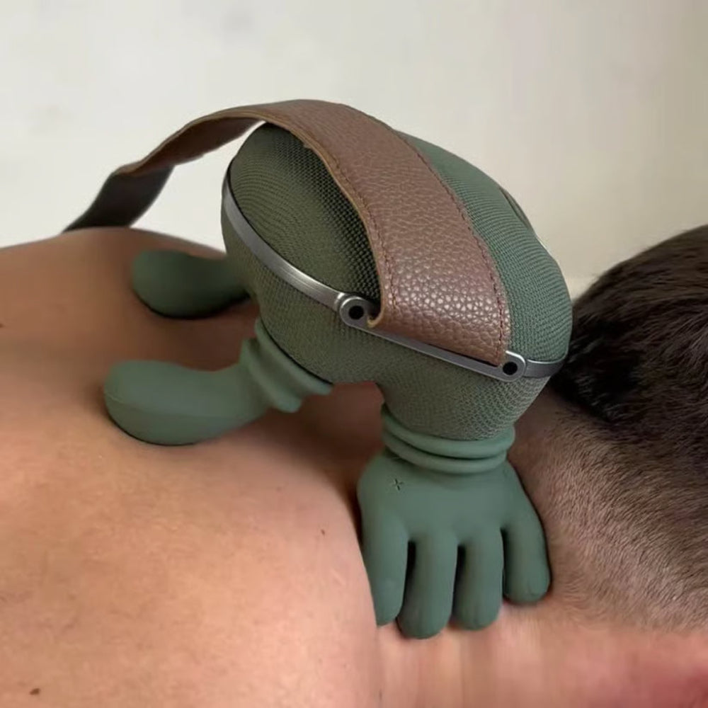 Portable Heated Neck Massager With Vibrating Therapy For Home Or Travel | Temsk