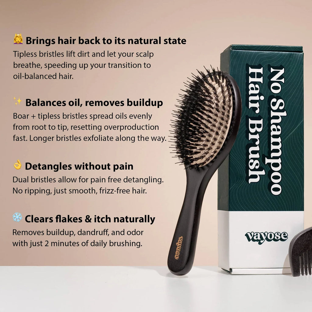 Scalp Massage and Cleansing Brush | Temsk