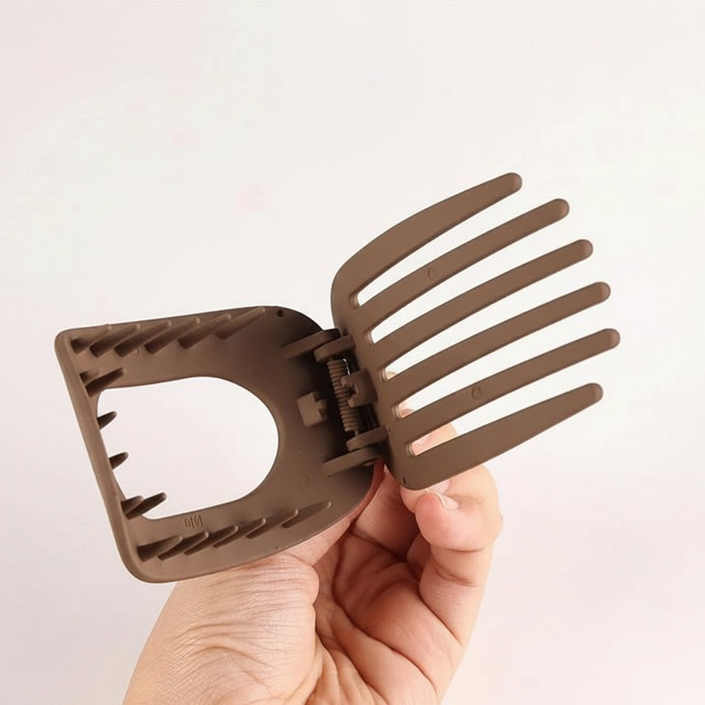 Heavy Duty Plastic Claw Clip For Thick Hair With Strong Hold | Temsk