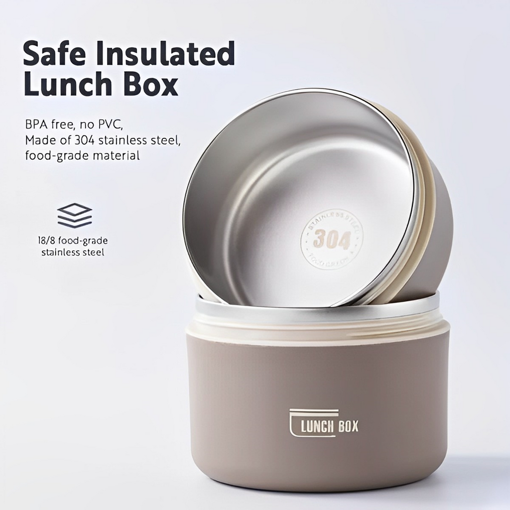 NovaTherm Lunch Box Insulated For Daily On The Move Meals | Temsk