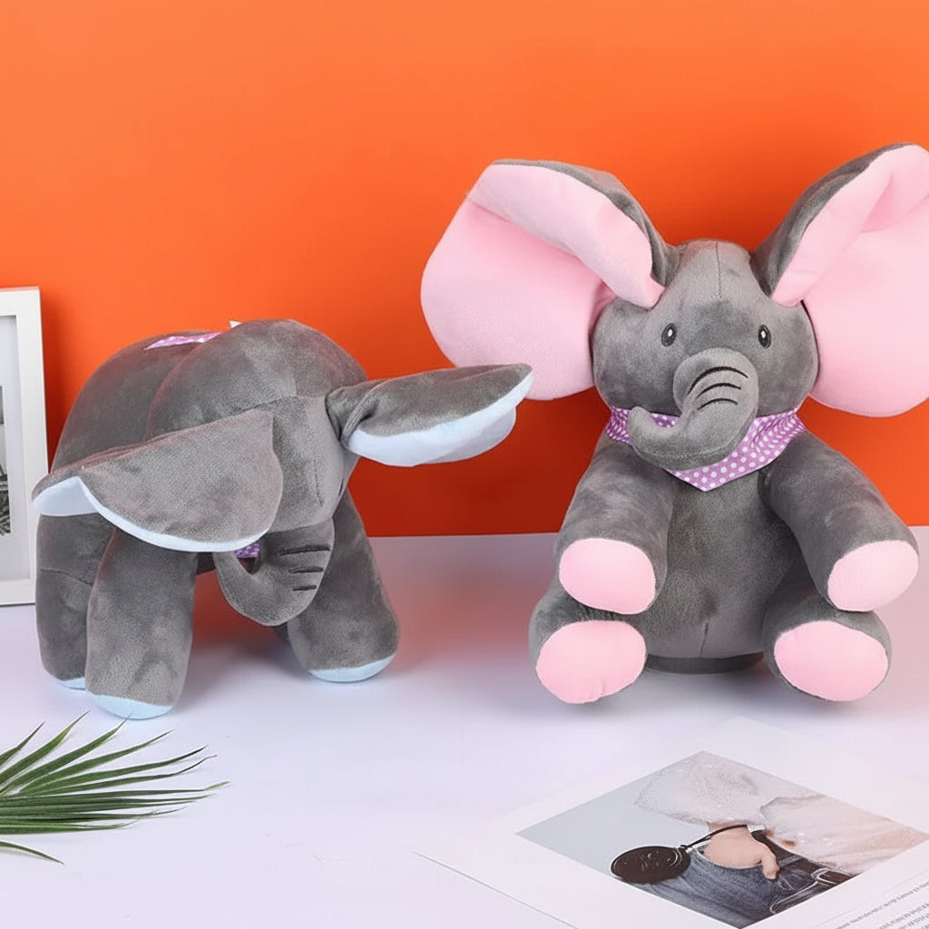 Talking Musical Elephant Plush Toy For Babies And Kids | Temsk