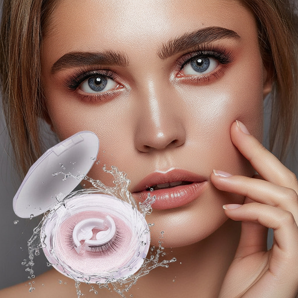 Self-Adhesive False Eyelashes, Reusable, Washable, Natural Look | Temsk