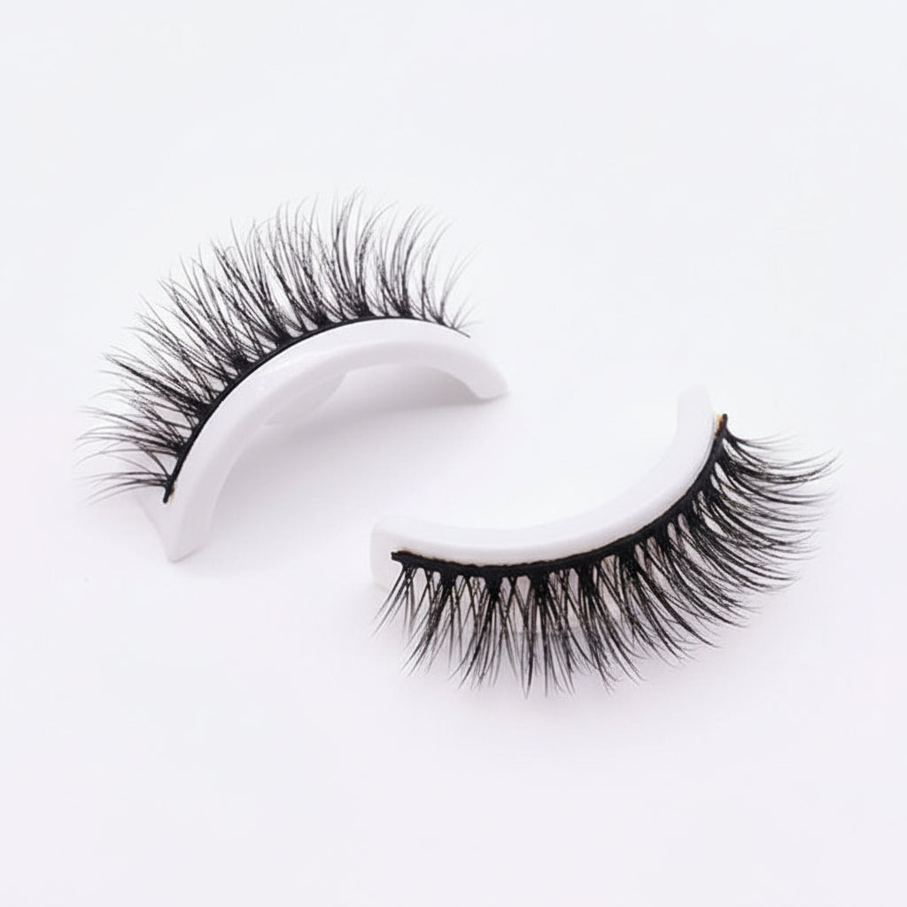 Self-Adhesive False Eyelashes, Reusable, Washable, Natural Look | Temsk