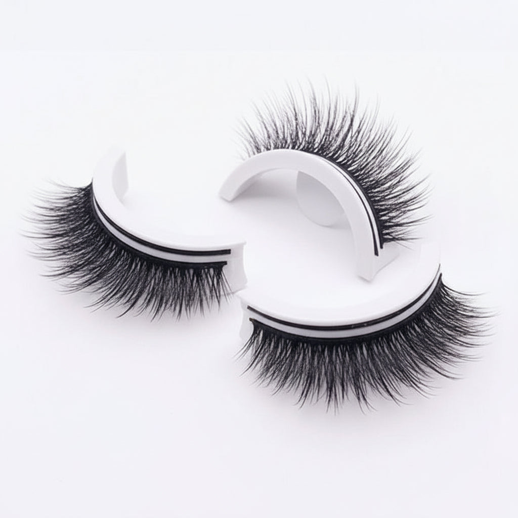Self-Adhesive False Eyelashes, Reusable, Washable, Natural Look | Temsk