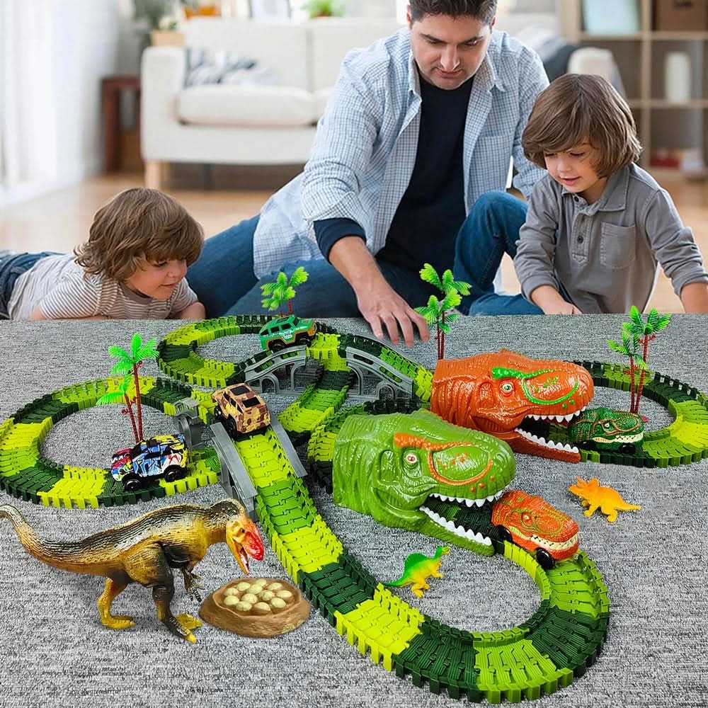 Jurassic Track Adventure Interactive Dino Train Game For Kids Aged 3 And Up | Temsk