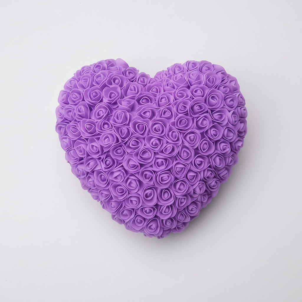 Rose Heart Artificial Flower Table Decor For Mother's Day Gift | Temsk