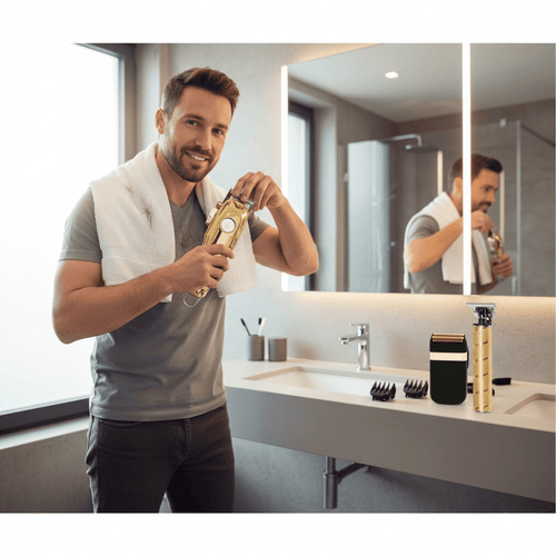 Cordless NovaTrim Hair Clipper With LED Display For Precise Styling | Temsk