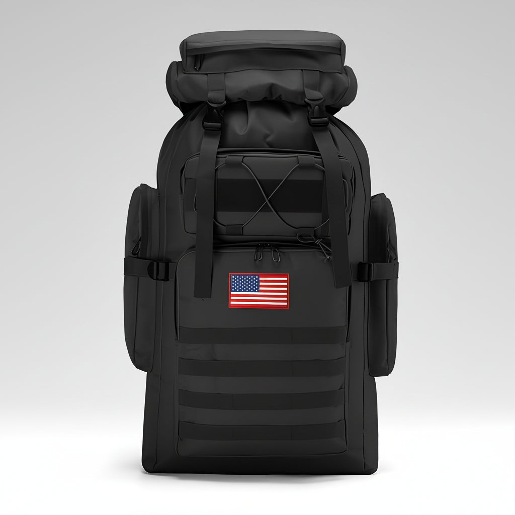 Large Capacity Hiking Daypack For Outdoor Travel And Tactical Use | Temsk