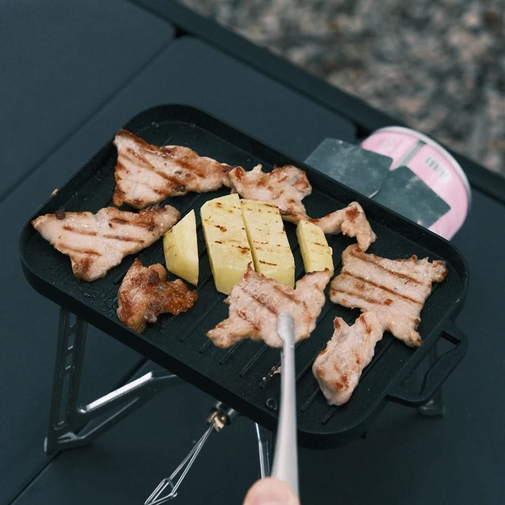 TrailForge Small Grill Plate Set For Portable Outdoor Cooking | Temsk