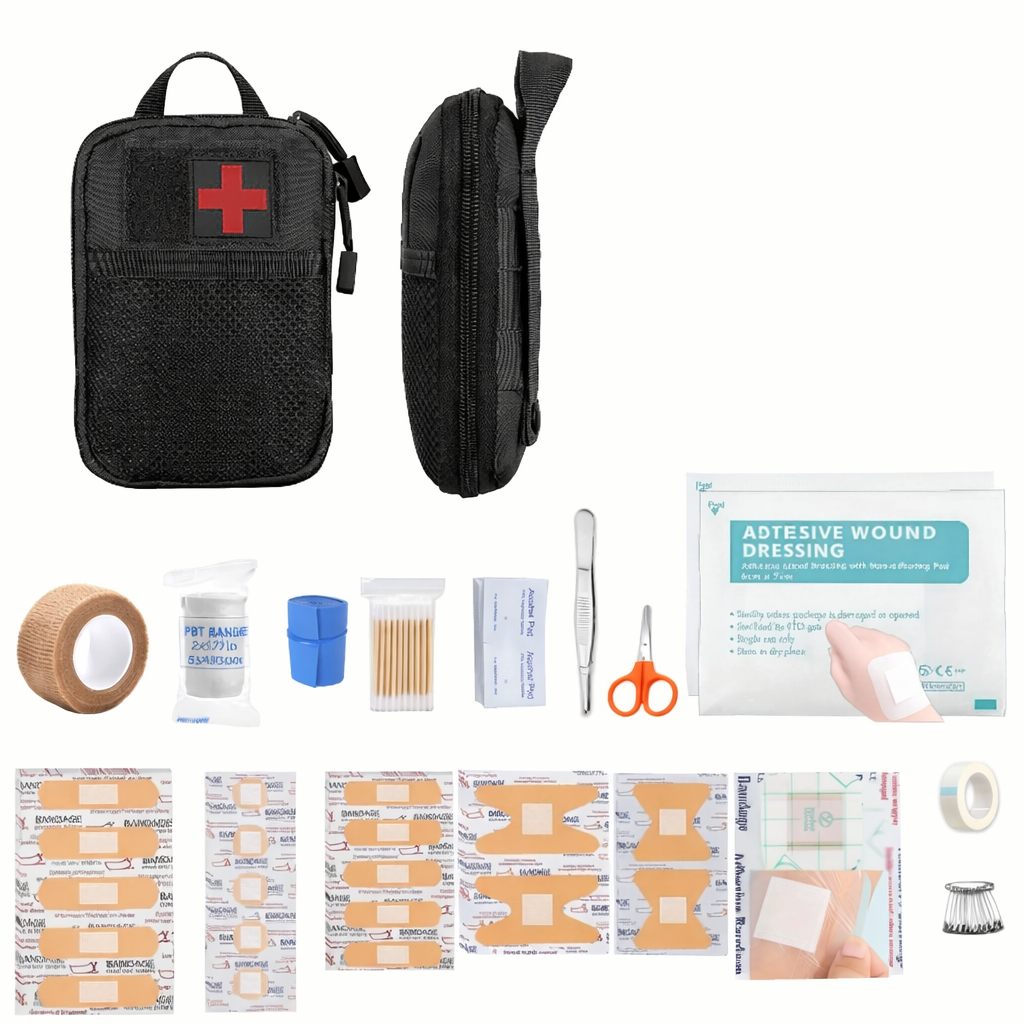Compact Outdoor Survival Kit With Essential Gear For Adventures | Temsk