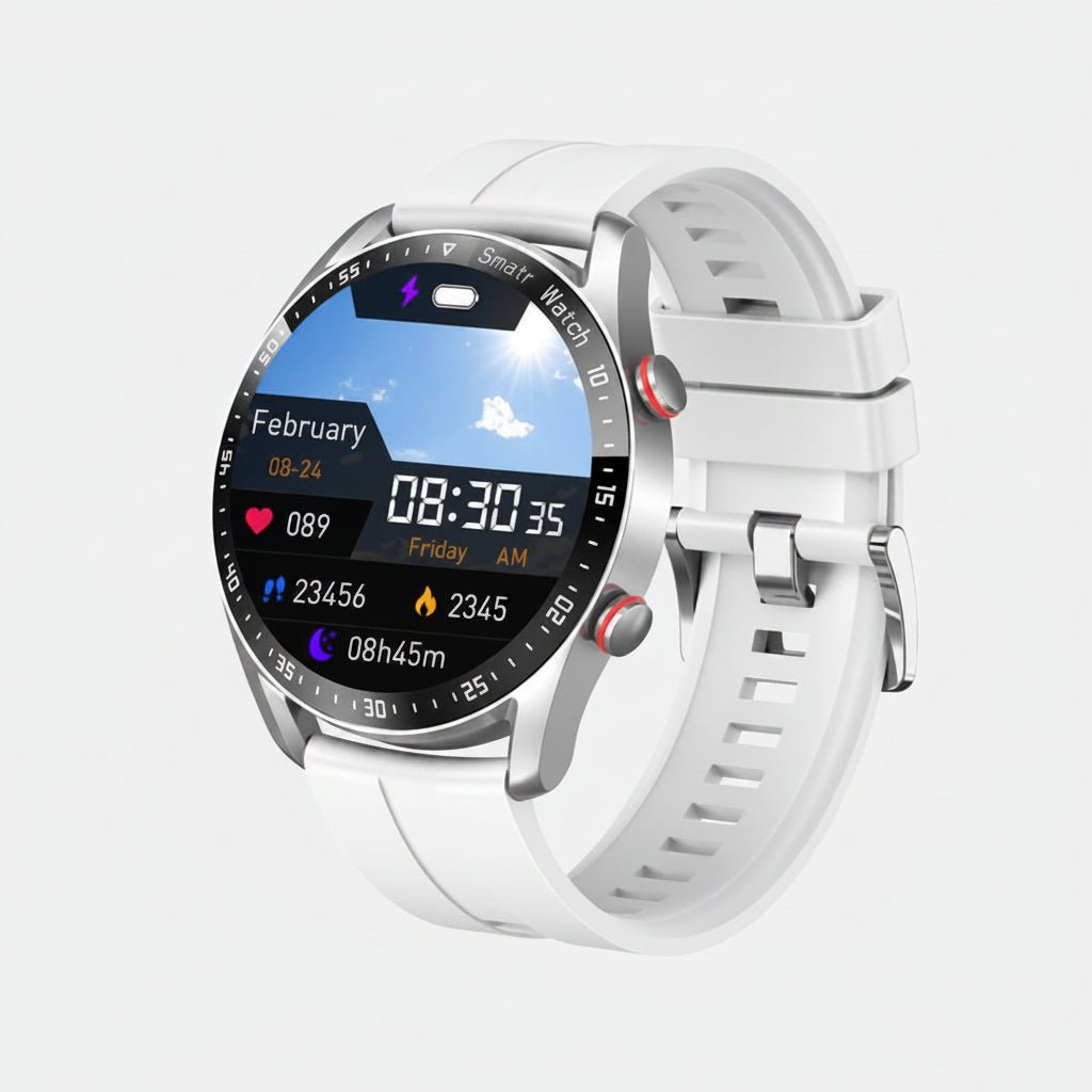 Smartwatch mit Herzfrequenzmesser und Fitness-Tracking | Temsk