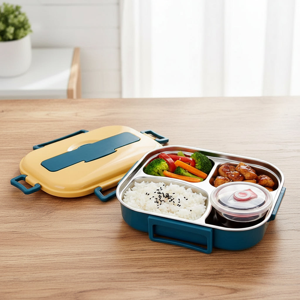 Isolierte Bento-Lunchbox zur Lebensmittelaufbewahrung und frischen Mahlzeiten unterwegs | Temsk