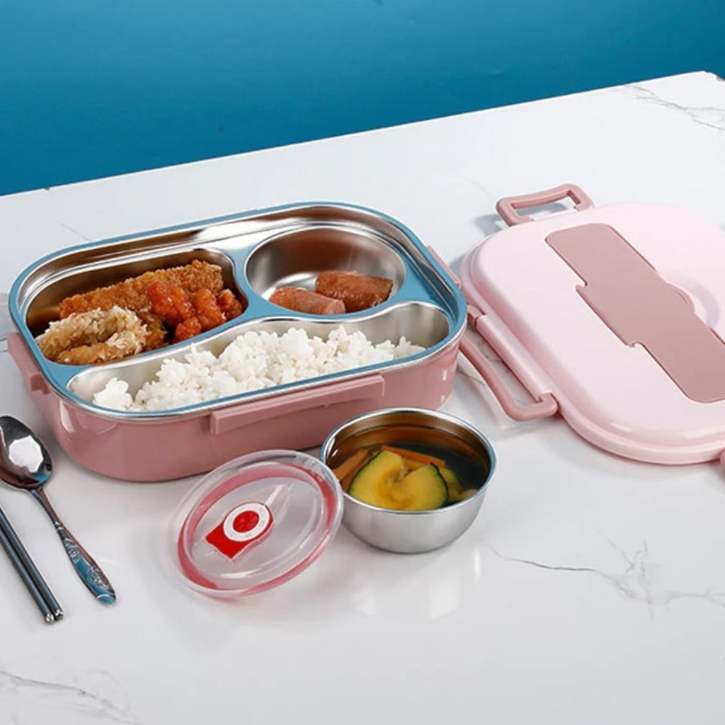 Isolierte Bento-Lunchbox zur Lebensmittelaufbewahrung und frischen Mahlzeiten unterwegs | Temsk