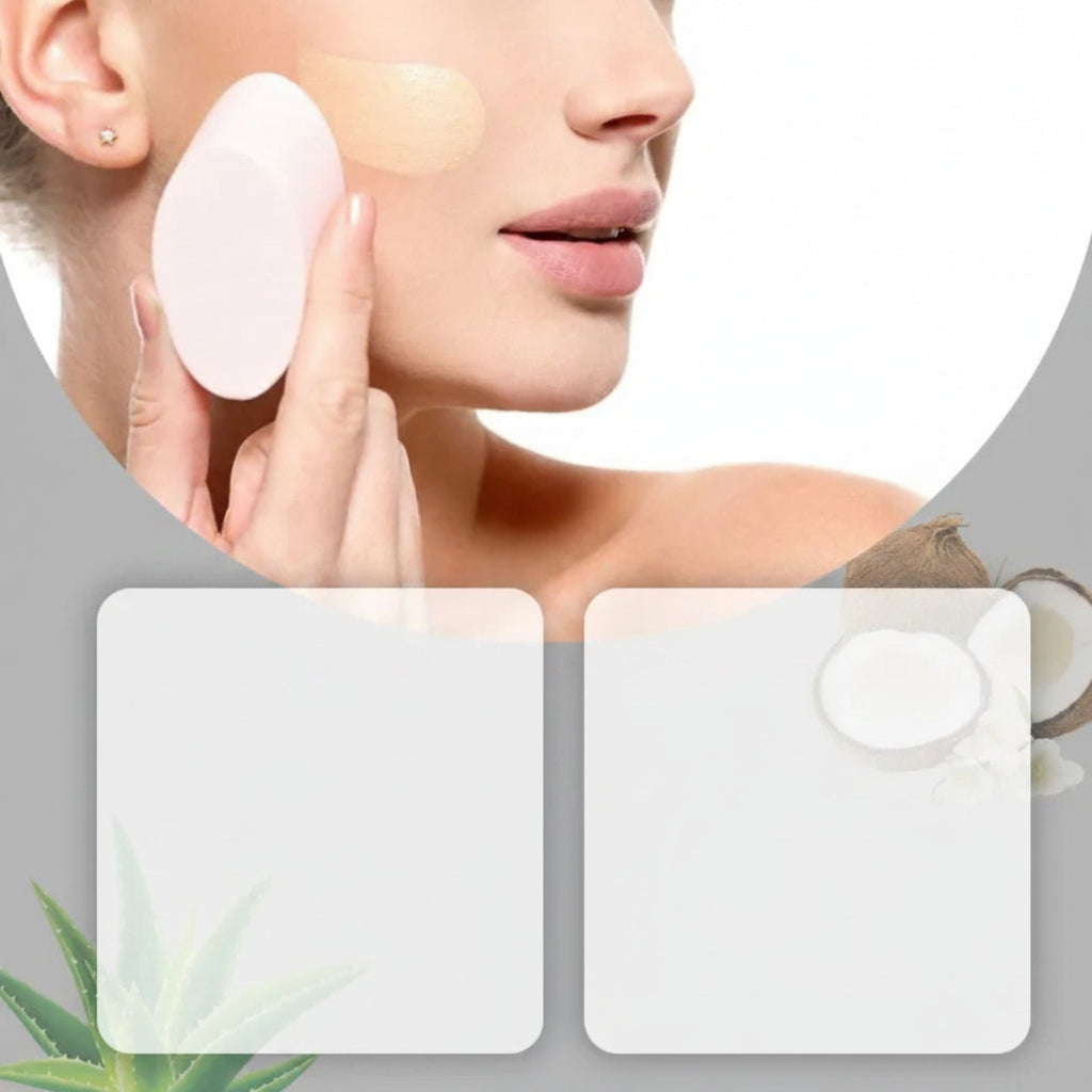 Farbwechselnde Foundation-Make-up-Flasche für einen natürlichen Look | Temsk