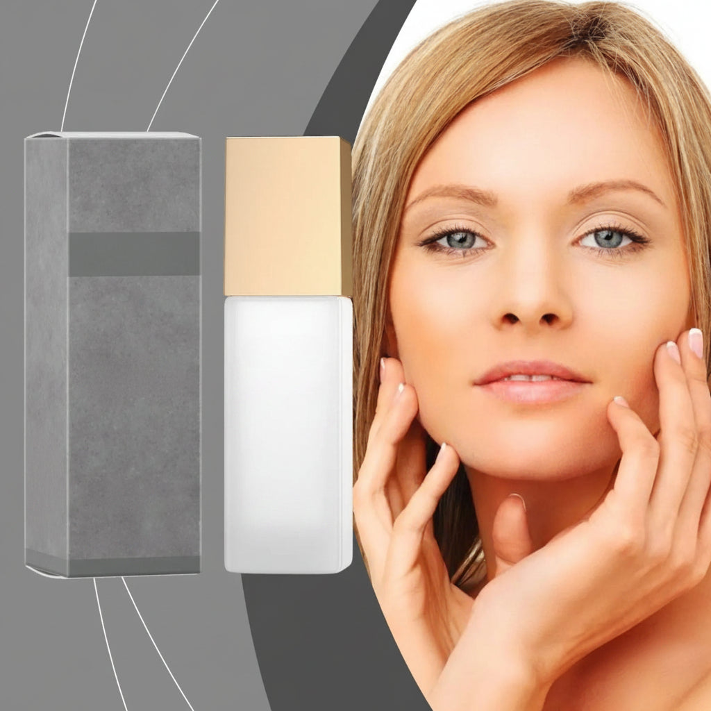 Farbwechselnde Foundation-Make-up-Flasche für einen natürlichen Look | Temsk