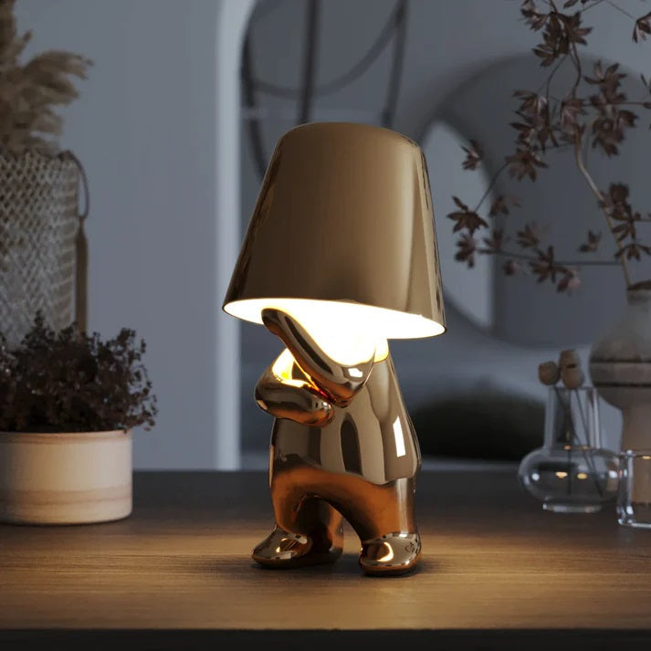 LumaNova Adjustable Table Lamp With Soft Dimmer For Cozy Lighting | Temsk