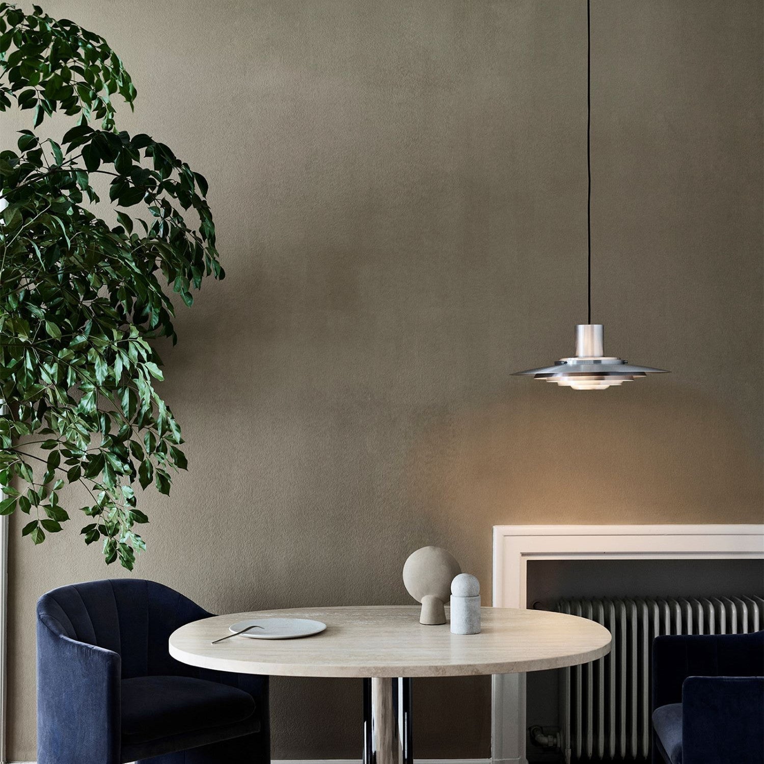 Nolara Modern Aluminum Pendant Light for Dining Rooms | Snurv | Temsk