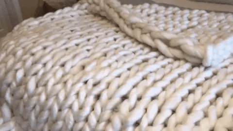 CloudNest Plush Knit Blanket For Cozy Home Comfort | Temsk