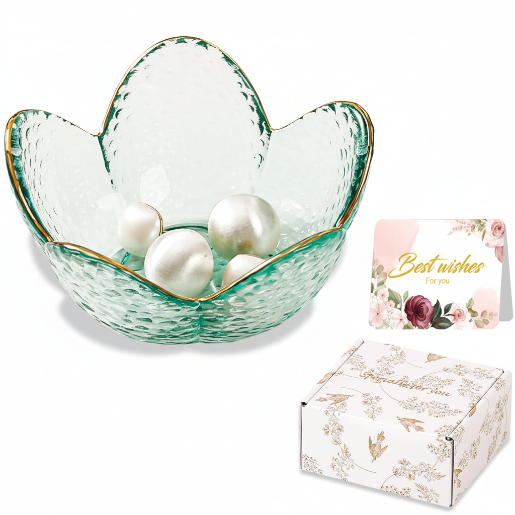 Mother's Day Floral Ceramic Jewelry Dish With Ring Tray | Temsk