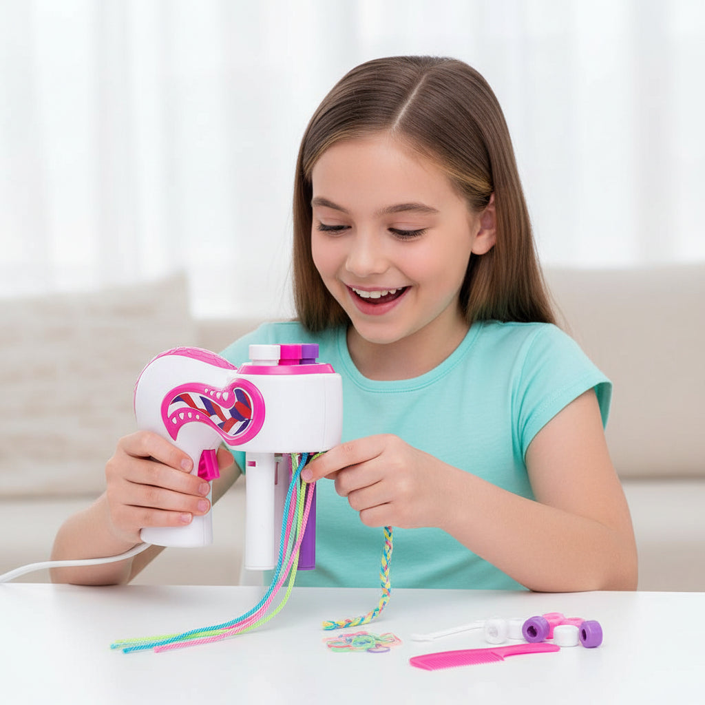 Automatic Hair Braiding Device For Easy Styles At Home | Temsk