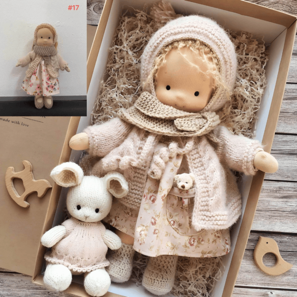 Kids Plush Baby Doll Toy For Creative Play And Companionship | Temsk