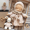 Kids Plush Baby Doll Toy For Creative Play And Companionship | Temsk