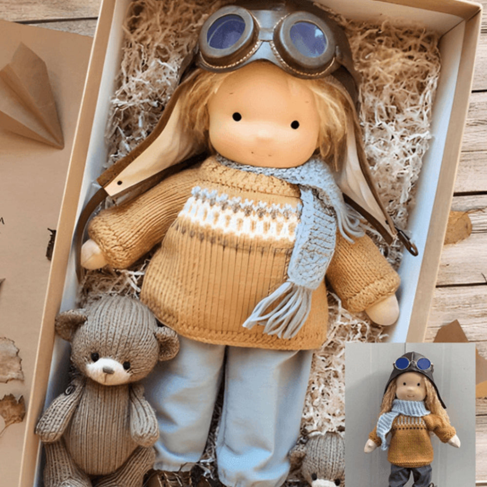 Kids Plush Baby Doll Toy For Creative Play And Companionship | Temsk
