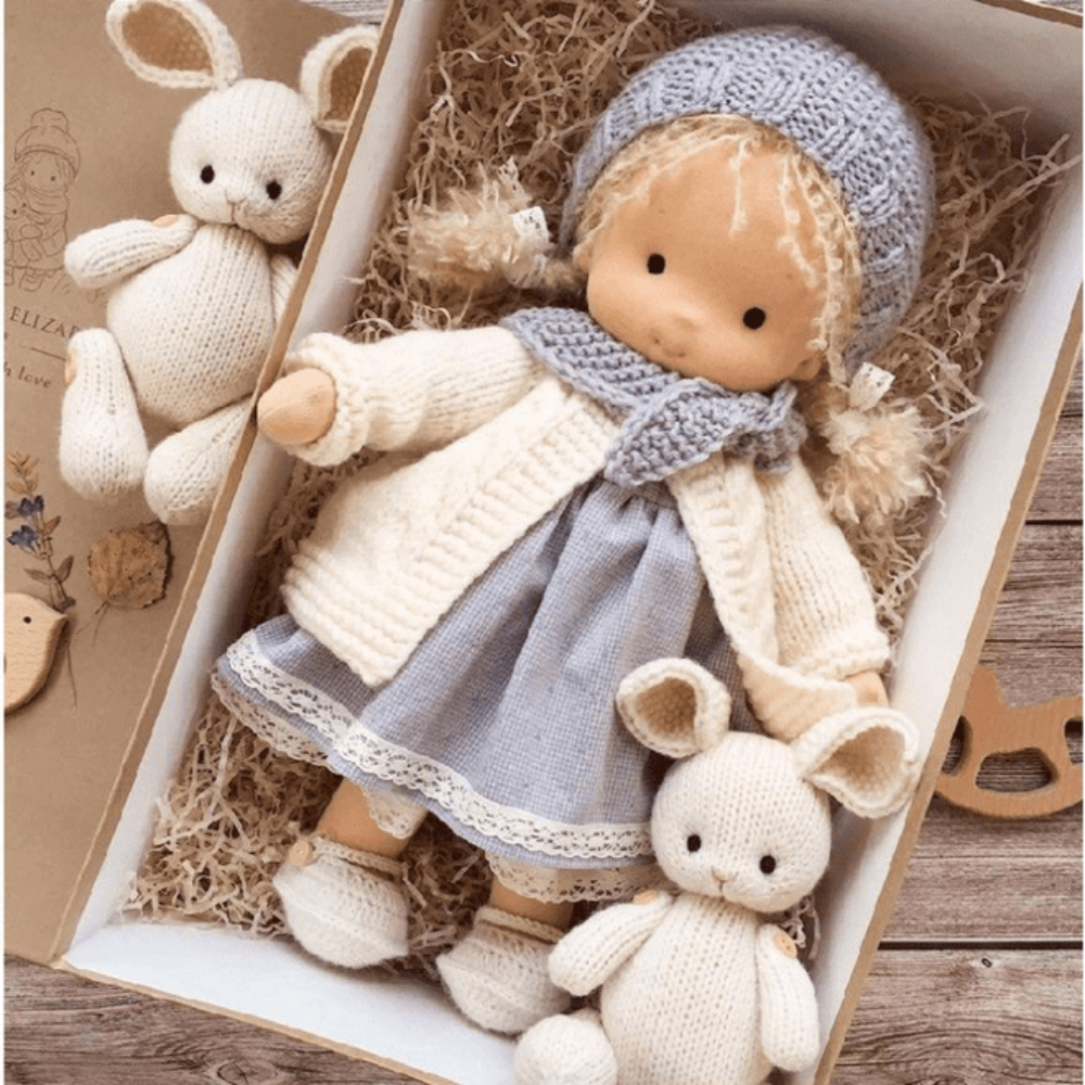 Kids Plush Baby Doll Toy For Creative Play And Companionship | Temsk