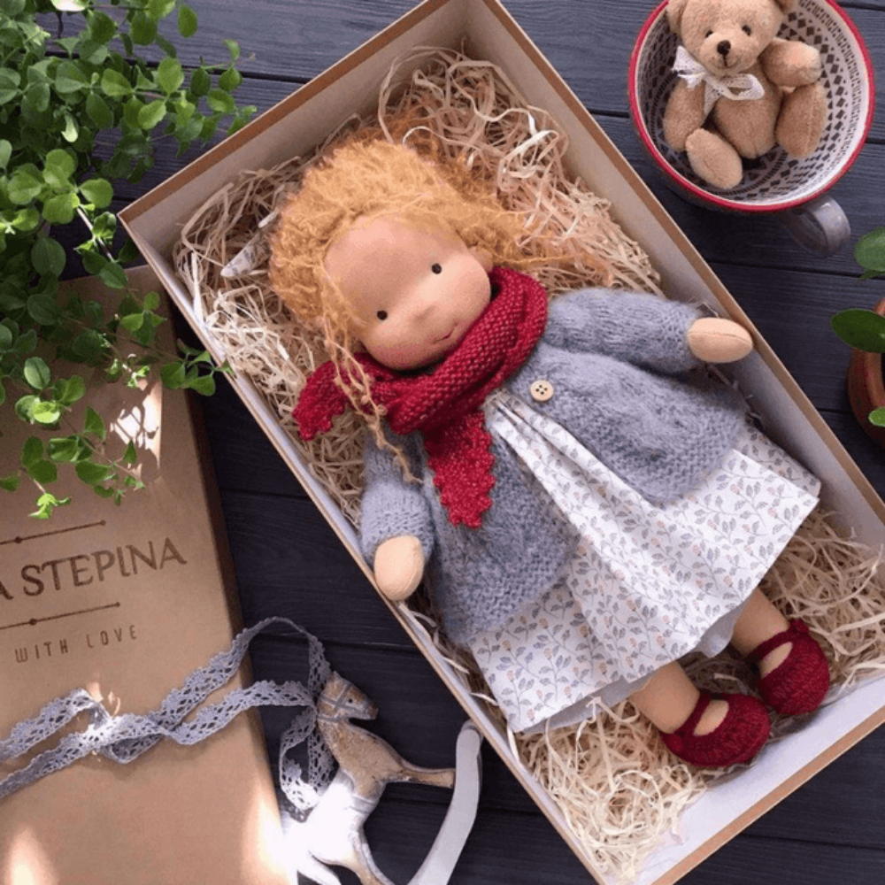 Kids Plush Baby Doll Toy For Creative Play And Companionship | Temsk