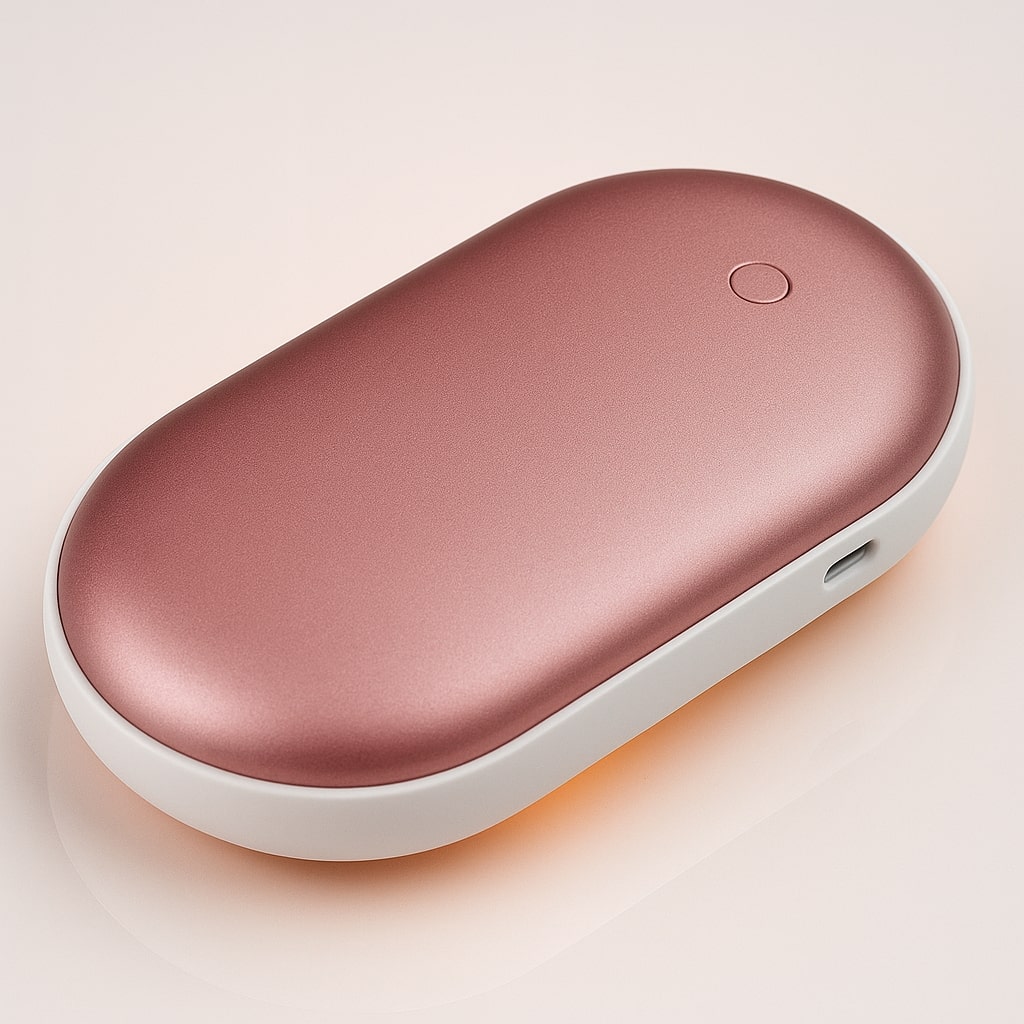Compact Hand Warmer Doubles As Power Bank And Portable Heater | Temsk