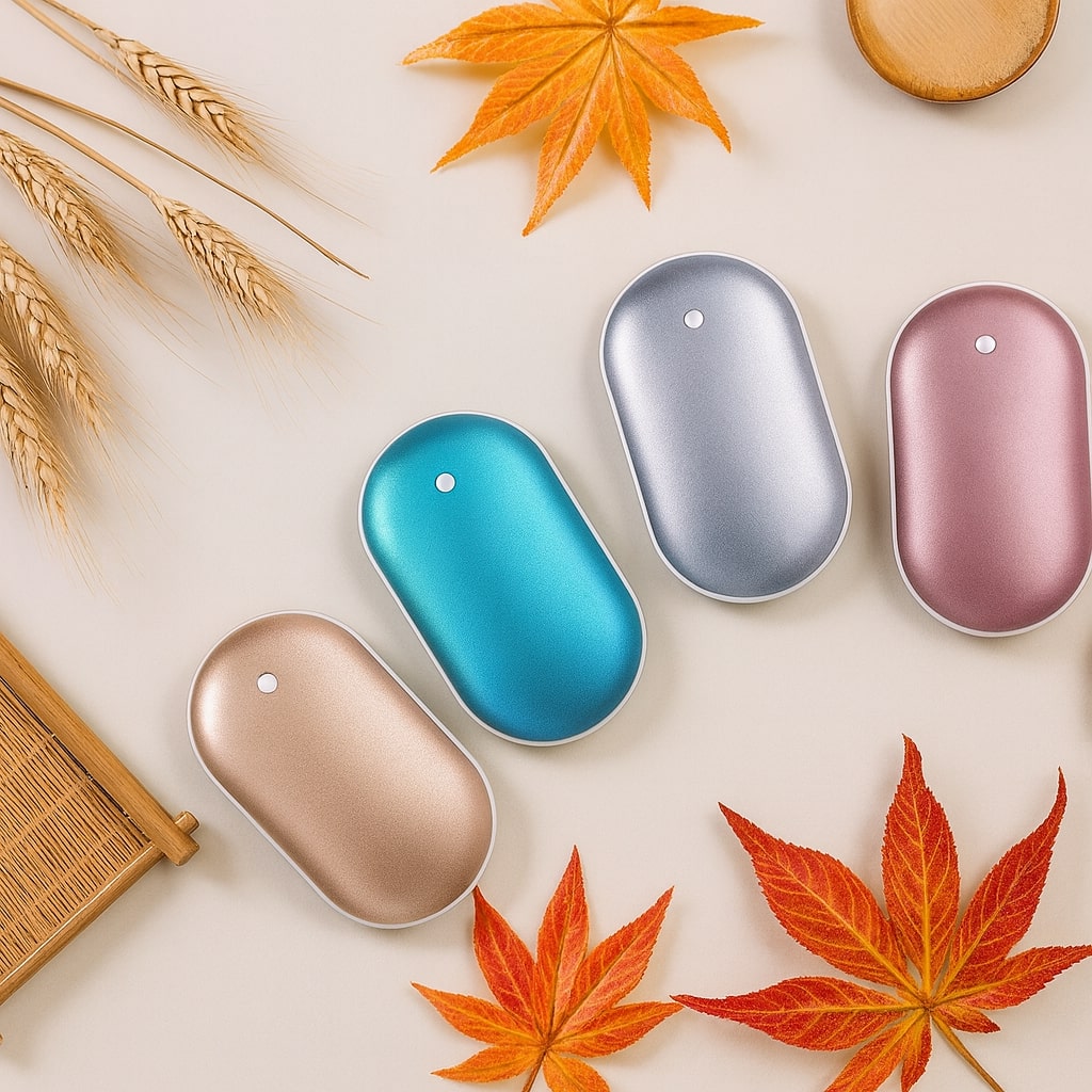 Compact Hand Warmer Doubles As Power Bank And Portable Heater | Temsk