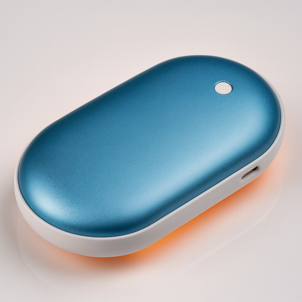 Compact Hand Warmer Doubles As Power Bank And Portable Heater | Temsk