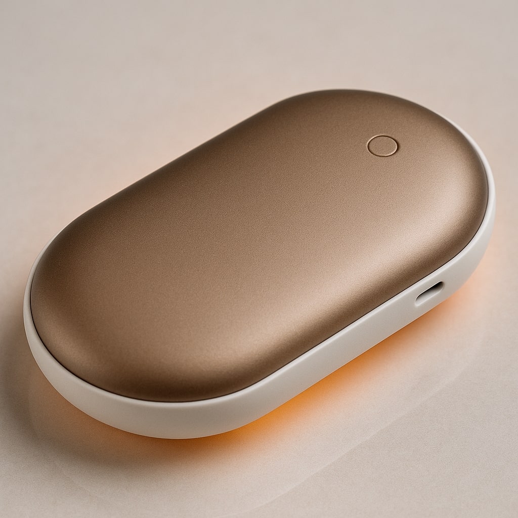 Compact Hand Warmer Doubles As Power Bank And Portable Heater | Temsk