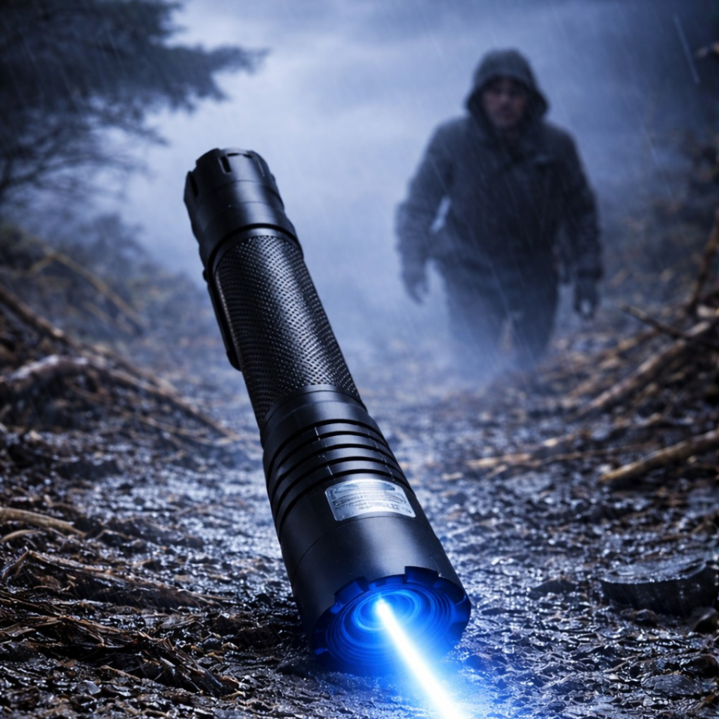 High Power Tactical Flashlight Waterproof Construction | Temsk