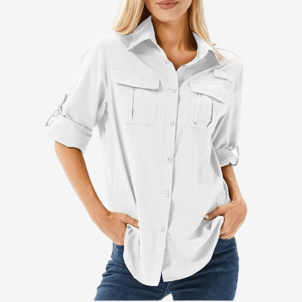Wanderhemd – Leichtes, atmungsaktives Damen-Langarmshirt