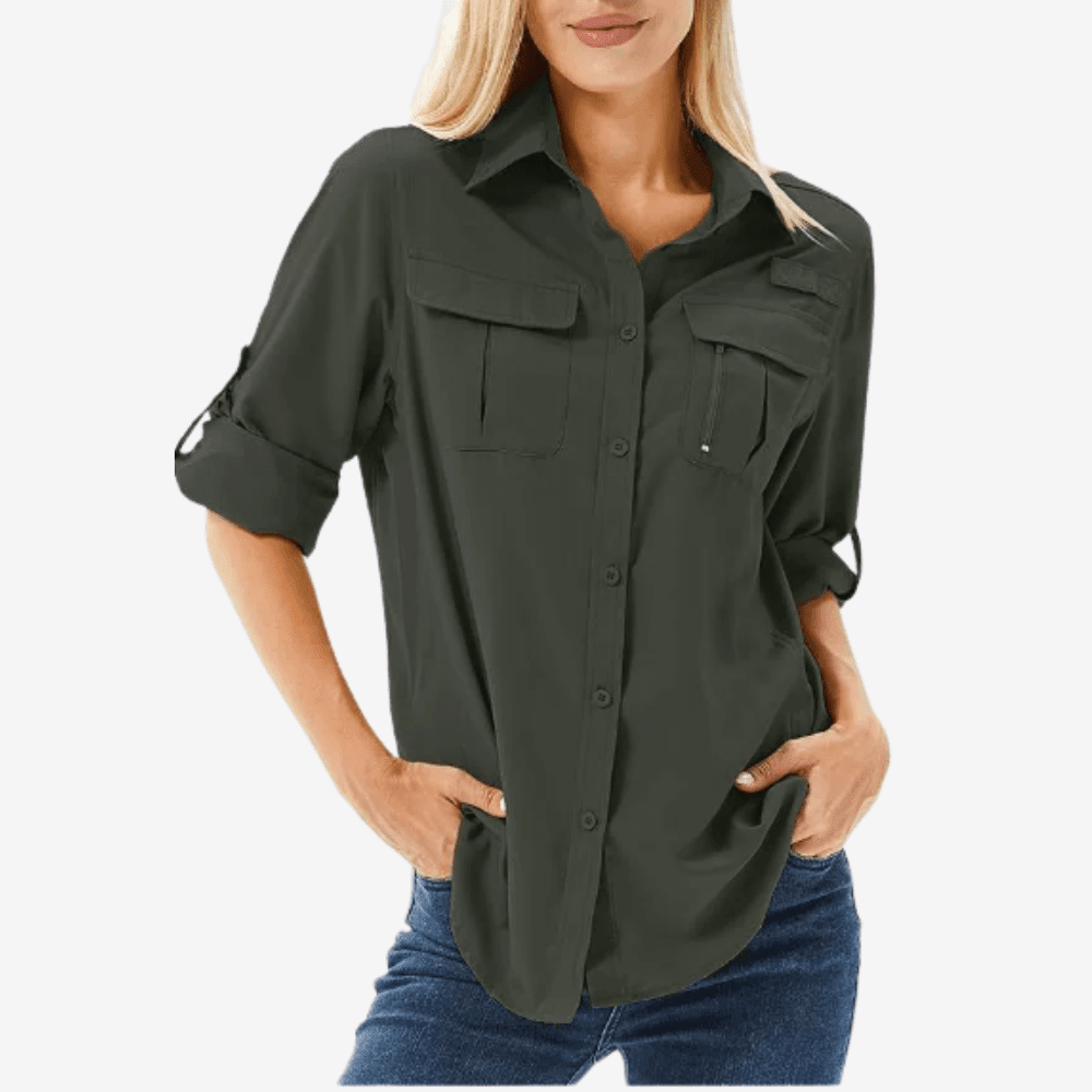 Wanderhemd – Leichtes, atmungsaktives Damen-Langarmshirt