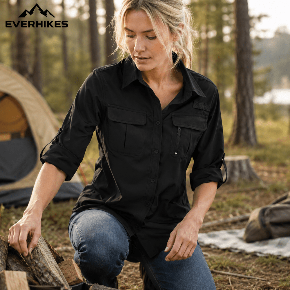 Wanderhemd – Leichtes, atmungsaktives Damen-Langarmshirt