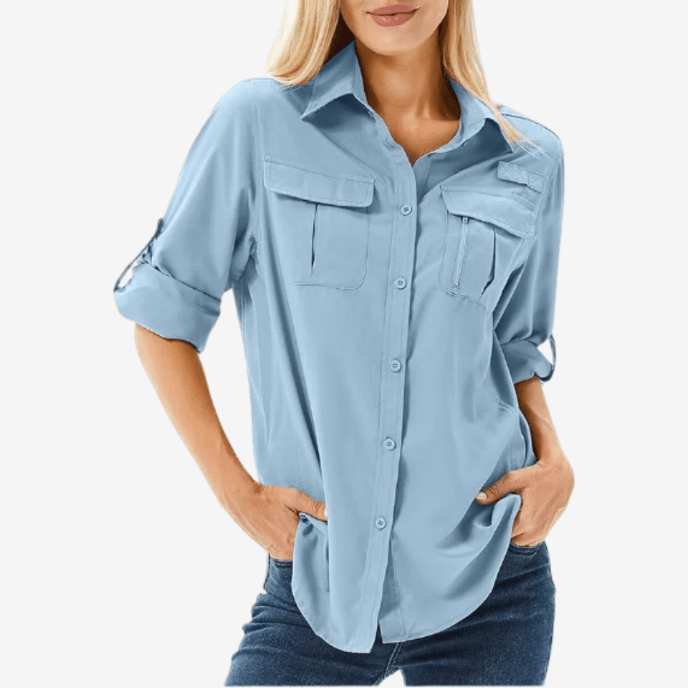 Wanderhemd – Leichtes, atmungsaktives Damen-Langarmshirt