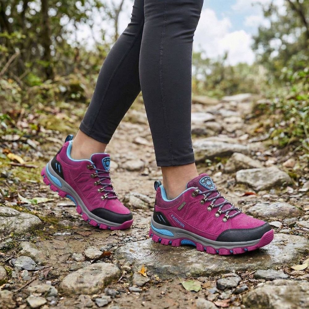 Wasserdichte Wanderschuhe mit langlebigem Profil für Trails | Temsk